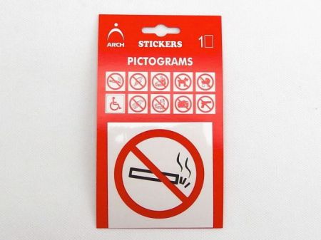 Samolepka informační "Zákaz kouření" 641B