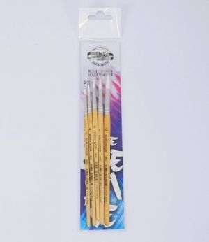 KOH-I-NOOR Souprava štětců kulatých syntetických 2+4+6+8+10