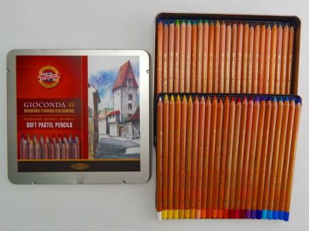 KOH-I-NOOR Souprava kříd prašných uměleckých v tužce 8829 48