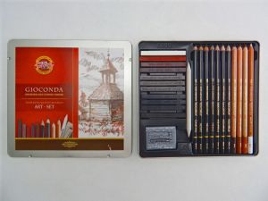 KOH-I-NOOR Kazeta 8899 GIOCONDA kreslířská 8899000001PL (Souprava výrobků umělecká 24ks)