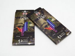 KOH-I-NOOR Souprava pastelek školních 3592 12 Dino