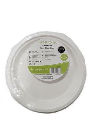 Papírový talíř, 22 cm, 50 ks, 4011678014363