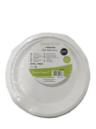 Papírový talíř, 22 cm, 50 ks, 4011678014363