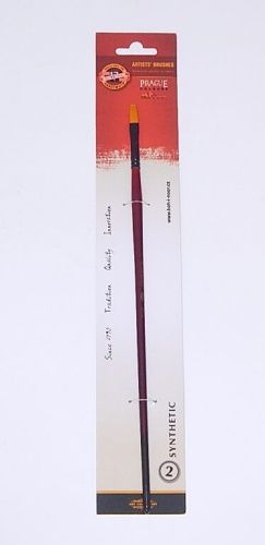 KOH-I-NOOR Štětec plochý syntetický umělecký 2