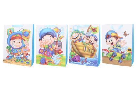 Taška dárková L 31x40x12cm dětská /011054/