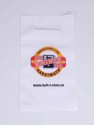 taška igelitová malá bílá Koh-i-noor