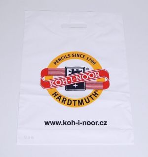 taška igelitová velká bílá Koh-i-noor