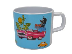 Hrnek 6 cm Krtek, autíčko