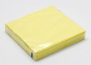 Ubrousky SABA ŽLUTÉ 33x33cm, 20 ks, 3vrst.