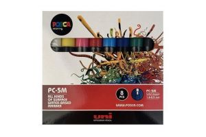 Akrylové popisovače &quot;Posca PC-5M&quot;, 8 ks, 1,8-2,5 mm, UNI