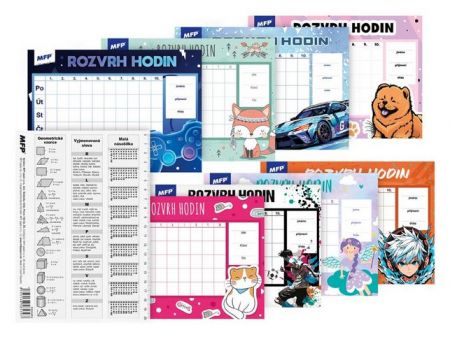 Rozvrh hodin MFP A5 mix