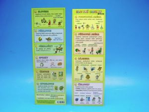 Záložka SLOVNÍ DRUHY