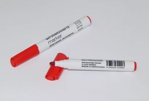 KOH-I-NOOR Značkovač White Board 9005 kulatý červený