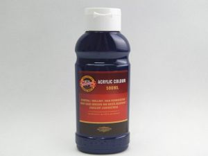 KOH-I-NOOR Barva akrylová 500ml modř pařížská 0440