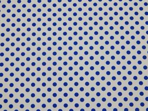 Fotokarton s puntíky 300g 50x70cm modrobílý 5930