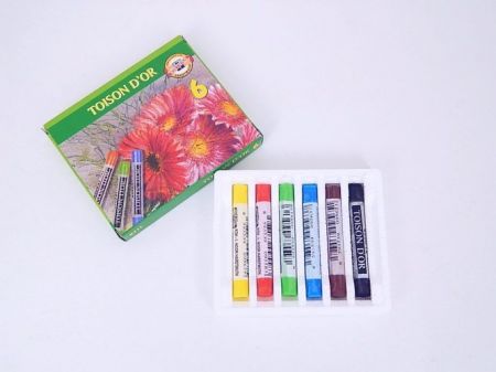 KOH-I-NOOR Křídy 8511/6 prašné TOISON D'OR