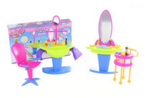 Glorie Kadeřnictví s příslušenstvím (nábytek-pro-panenky)