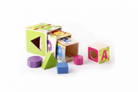 Fisher Price Vkládačka dřevěná