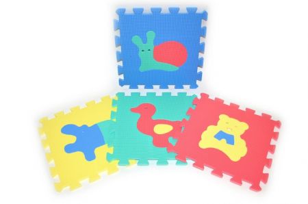 Měkké puzzle bloky ZVÍŘATA 