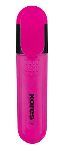 KORES BRIGHT LINER PLUS, růžový