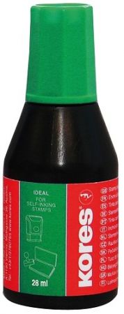 KORES Razítková barva 28 ml zelená