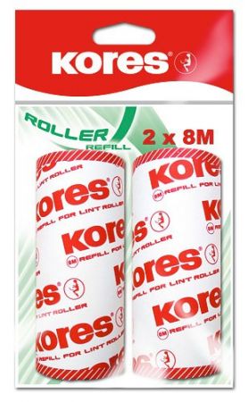 KORES Náhradní odchlupovací váleček 80 samolepicích lístků