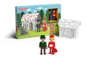 EFKO IGRÁČEK - Červená Karkulka - kreativní set s pohádkou