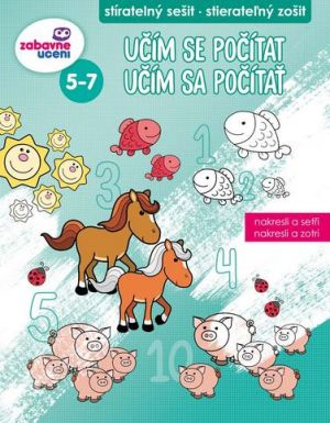 Stíratelný sešit -Učím se počítat