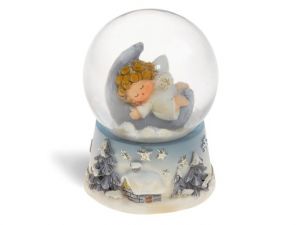 Sněžítko 45mm anděl na měsíci