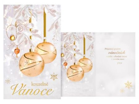 Přání Vánoční malé V23-148 Z