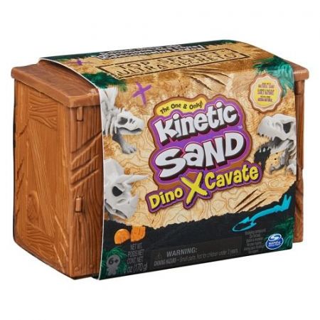 Kinetic sand truhla archeologa