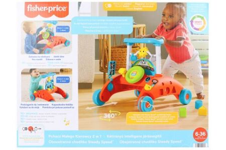 Fisher-Price Oboustranné chodítko steady speed HJP44