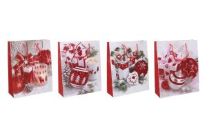 Dárková taška S 18x23x8,5 cm Vánoce