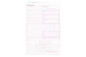 Vnitrostátní nákladní list CMR, A4, 3 listy, samopropisovací, OPTYS 1196