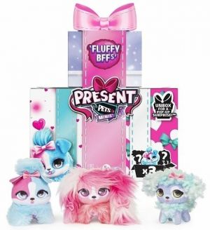 Present pets mazliví mini plyšáci trojbalení