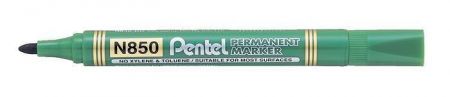 Permanentní popisovač "N850", zelená, 1,5 mm, kuželový hrot, PENTEL N850-DE