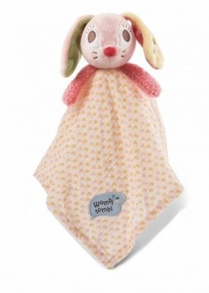 Plyšový usínáček králík Hopsali 38x38 cm