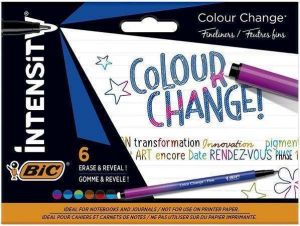 Fineliner "Intensity Colour Changer", mix barev, 0,4 mm, BIC CEL1012091
