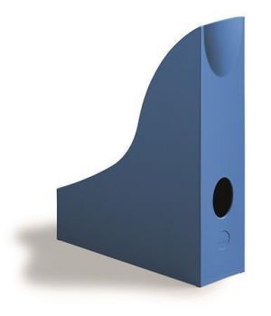 Stojan na časopisy "Eco", modrá, plast, DURABLE 775706