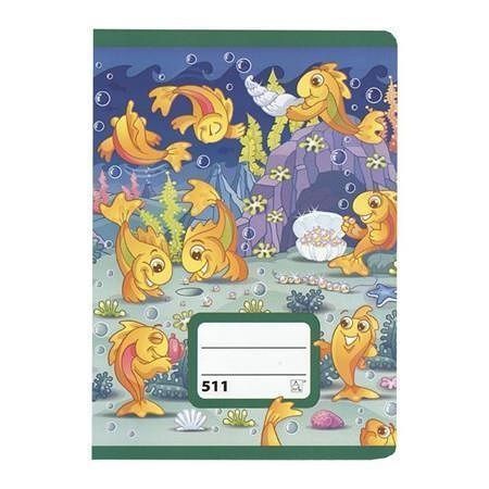 Sešit "511", A5, linkovaná, 10 stran