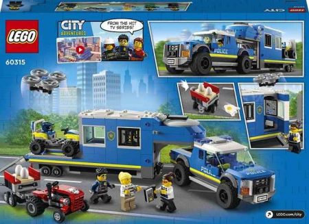 LEGO City 60315 Mobilní velitelský vůz policie