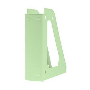 Pořadač na časopisy, pastelově zelená, plastový, nerozbitný, 70 mm, DONAU 7462101PL-06