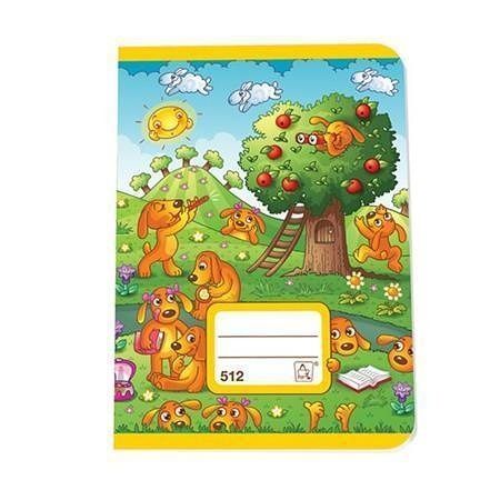 Sešit, "512" A5, linkovaný, 10 stran