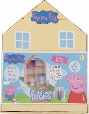 Prasátko Peppa s vybarvovacími figurkami a domečkem