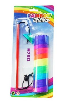 Gymnastická stuha duhová