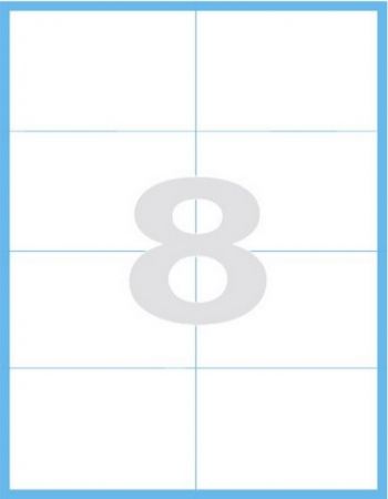 Print etikety 105 x 74 mm, 100 listů