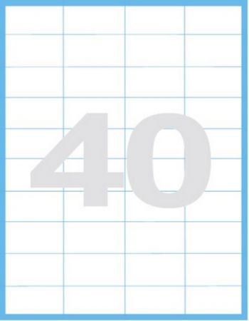 Print etikety 52,5 x 29,6 mm - 100 listů