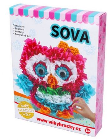 Set kreativní - Sova