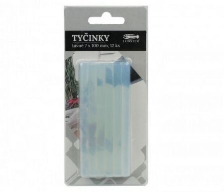 Tyčinky do tavné pistole 7mmx100mm 12ks