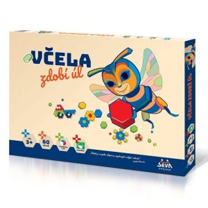 SEVA Včela zdobí úl 60ks mozaika v krabici 43x32x3,5cm